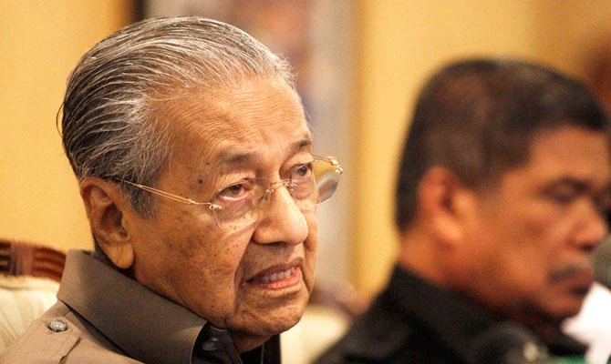 Malaysian Prime Minister Mahatir Mohamad. (AP)