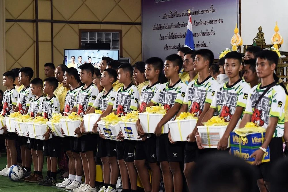 Thailand seeks control over movies about cave ordeal