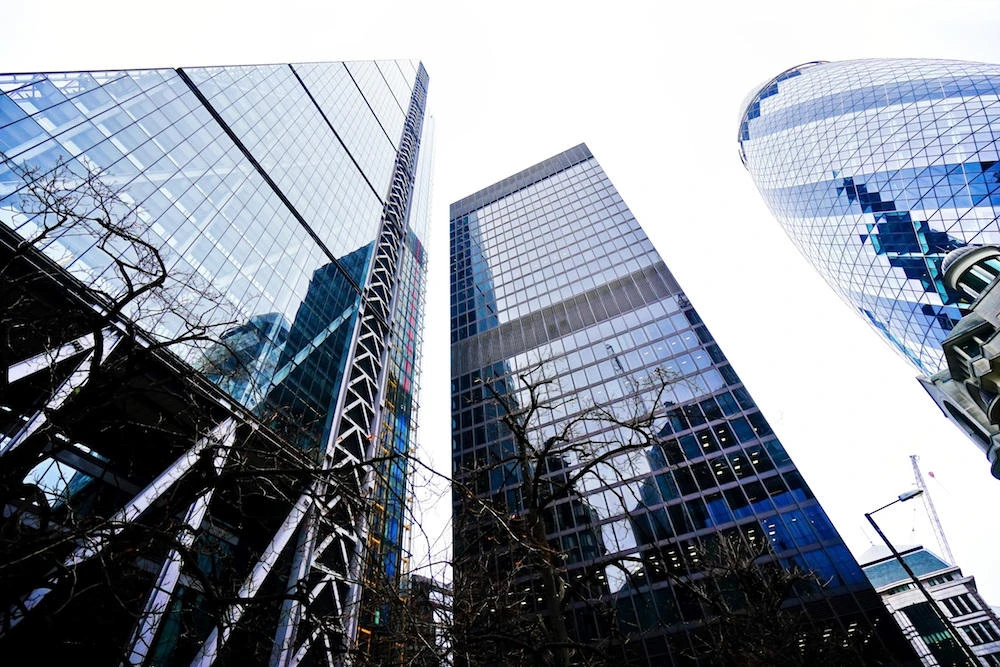 A view of the financial district in the City of London. WH Ireland Group said that its second biggest investor, Kuwaiti European Holding Group (KEH), had transferred ownership. (Shutterstock)