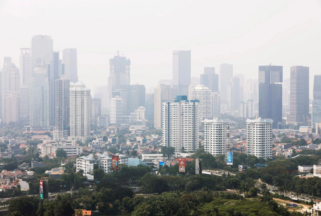 A view of a business district in Jakarta, Indonesia July 17, 2018. (File photo: Beawiharta/Reuters)