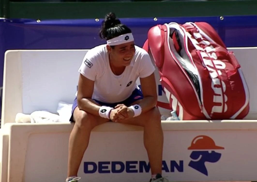 Ons Jabeur lost 6-3, 6-1 to Polona Hercog.