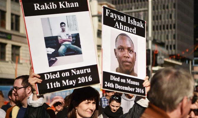 Thousands protest Australia’s refugee detention policy