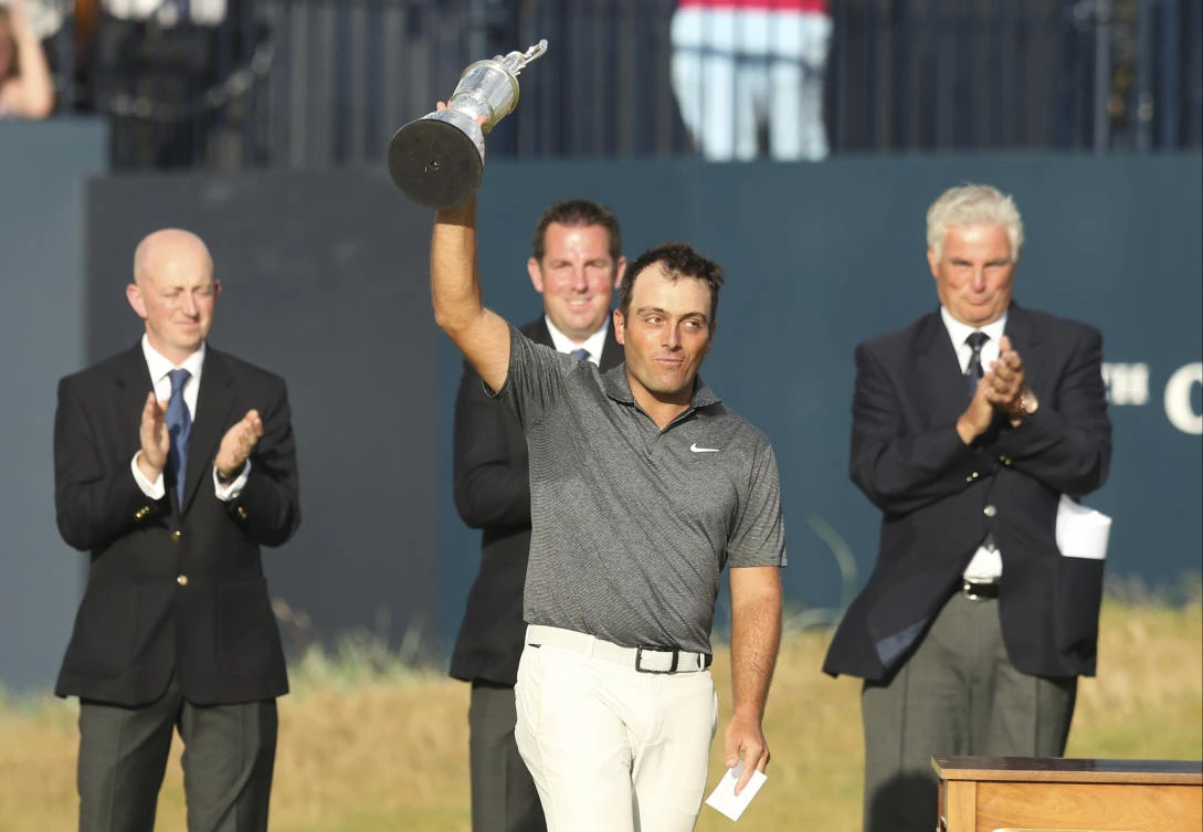 Francesco Molinari sees off Jordan Spieth, Tiger Woods to win maiden major at the Open