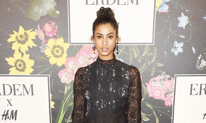 Imaan Hammam took to Instagram to show her support. (AFP)