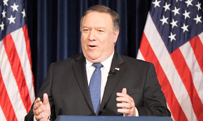 US Secretary of State Mike Pompeo. (AP)