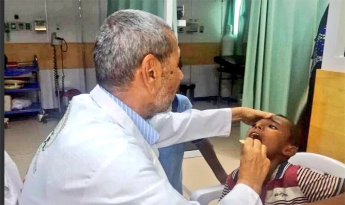 KSRelief  medical team  provides  treatment to Yemenis in  Djibouti