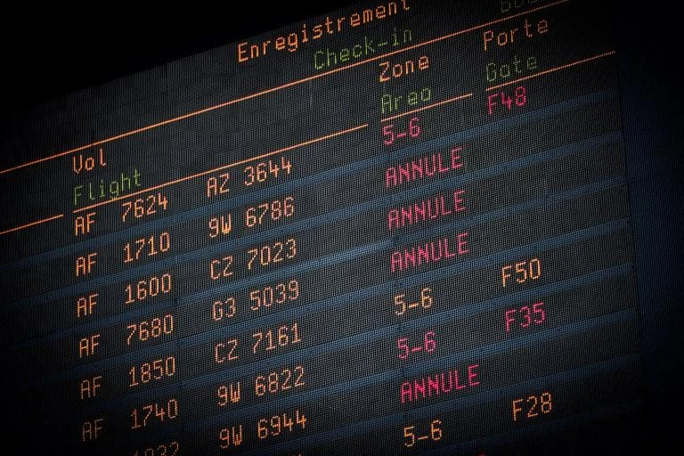 France’s air traffic control was responsible for a third of all aviation delays in Europe, according to Le Parisien newspaper. (AFP)