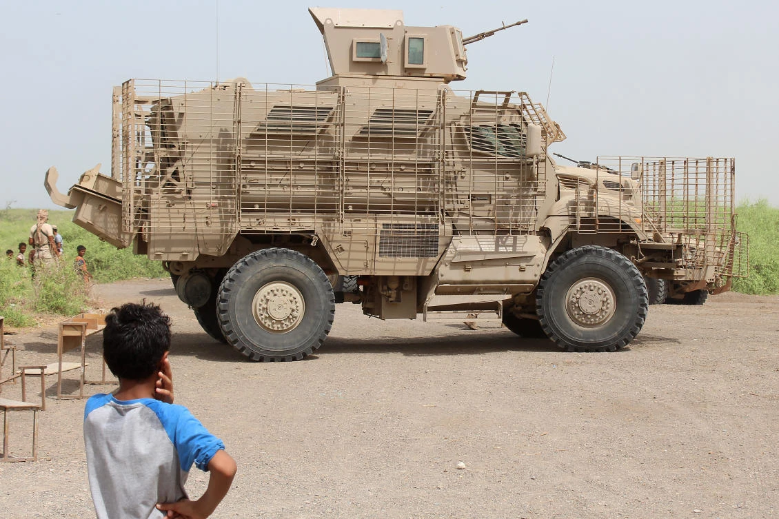 The attacker blew himself up while riding a motorbike near a vehicle carrying the commander of a battalion of UAE-backed forces. (Saleh Al-Obeidi/AFP)