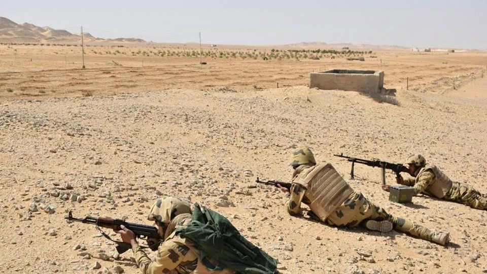 Egyptian security forces kill 13 suspected militants in shootout in Sinai