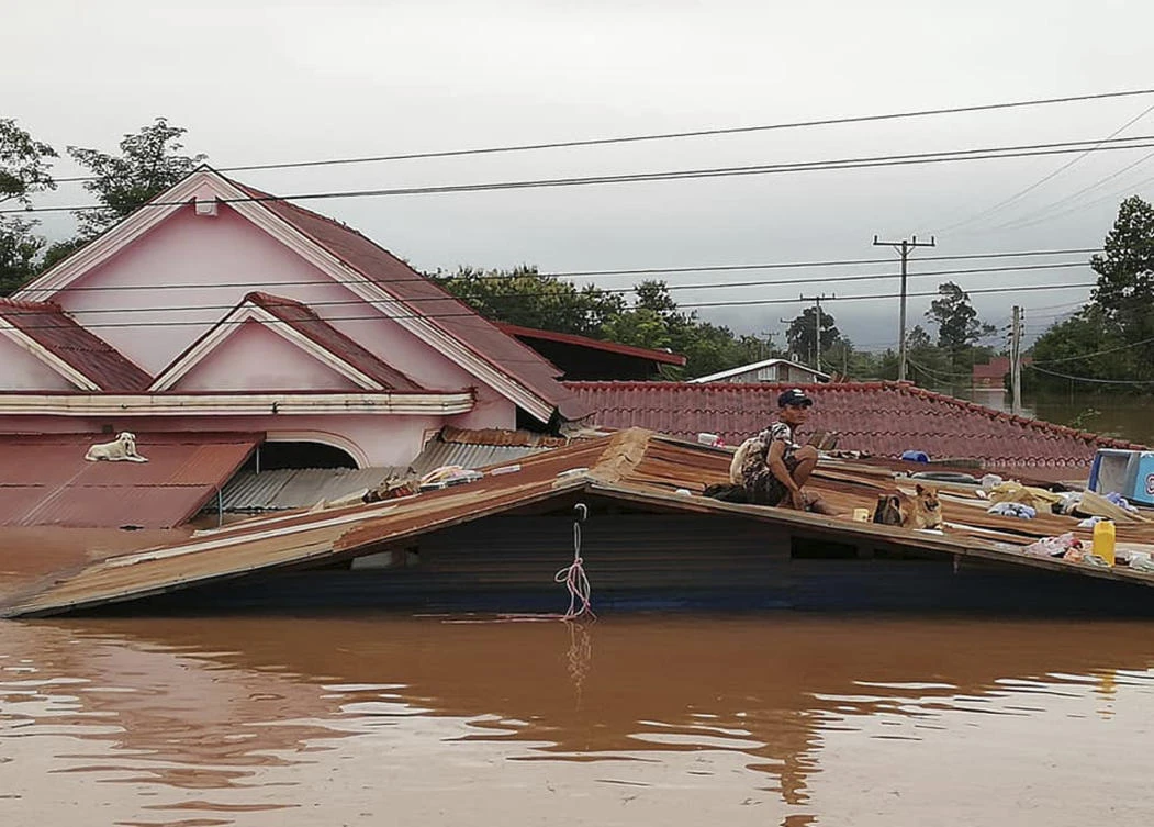Flooding from Laos hydroelectric dam leaves hundreds missing