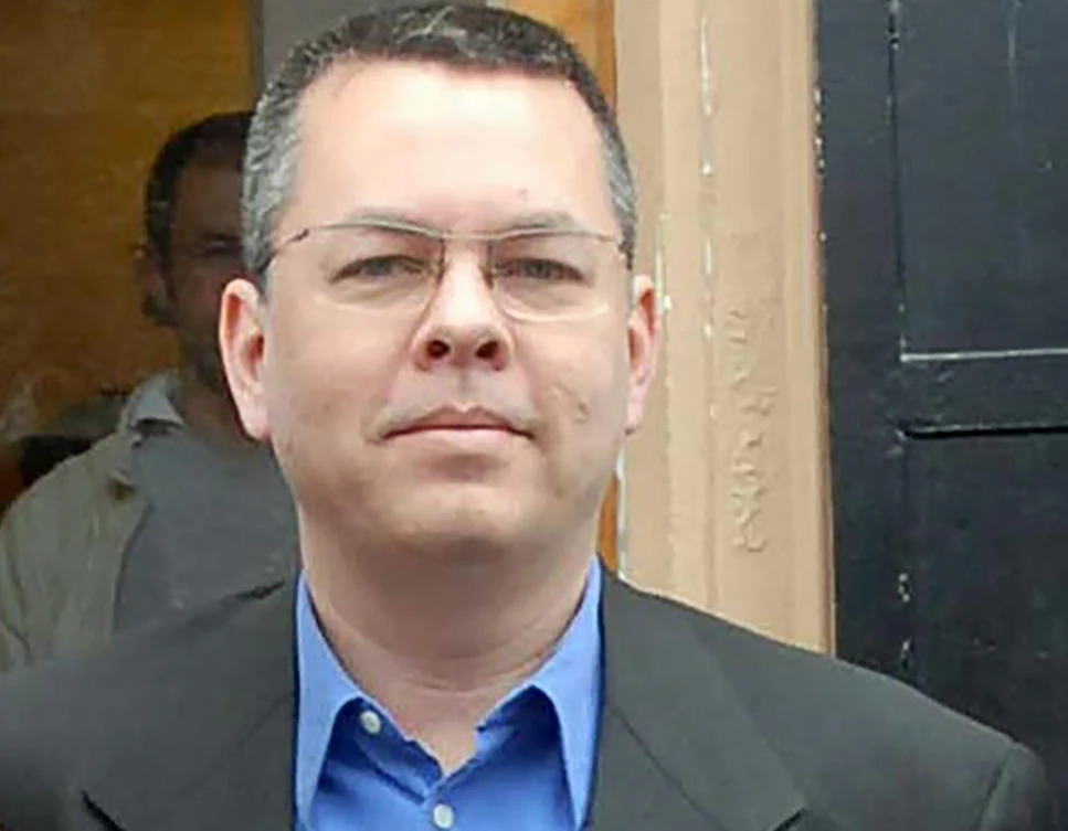 This undated file photo made available by the Demiroren News Agency on March 13, 2018 shows Andrew Brunson, a US pastor, photographed in Izmir. (AFP)