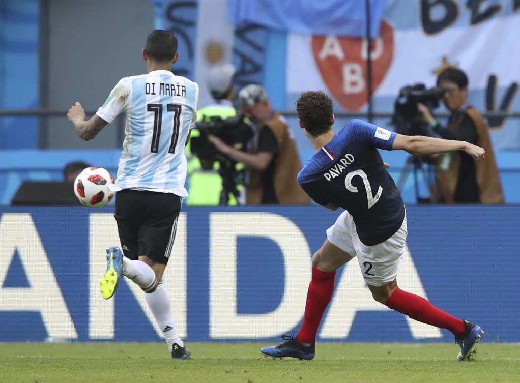Benjamin Pavard’s goal against Argentina voted best of World Cup