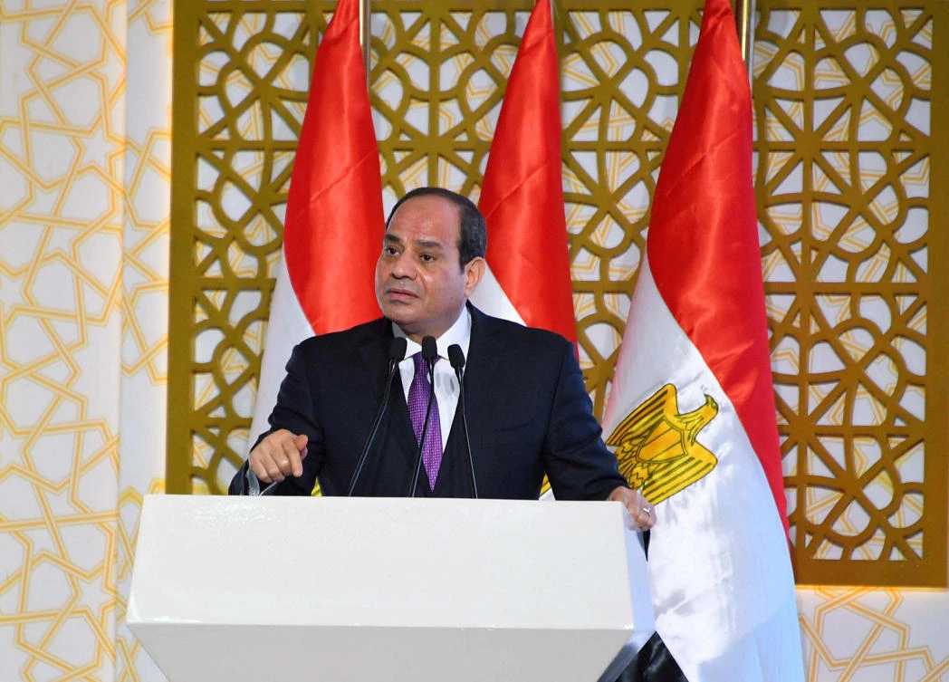 The Trump administration has decided to release $195 million in military aid to Egypt that was frozen last year. (The Egyptian Presidency/Handout via REUTERS)