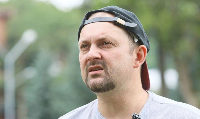 Yevegeni Titov, a Russian seeking asylum in Lithuania, poses on July 16, 2018 in Vilnius. (AFP)