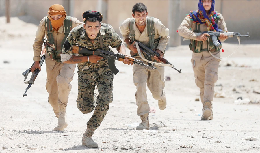SDF has implemented much of the leftist ideology of YPG (people’s protection units) — its key component. FIle/Reuters