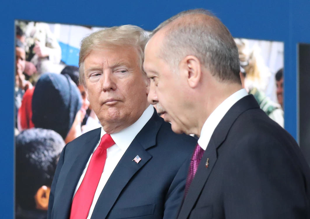 Trump directly warned Turkey this week of possible sanctions if it did not free Andrew Brunson, a US Christian pastor detained in Turkey. (File photo/AFP)