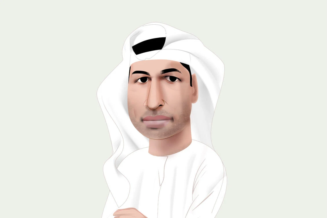 Arif Amiri, chief executive of the Dubai International Financial Center (DIFC) speaks to Arab News. (Illustration: AN)