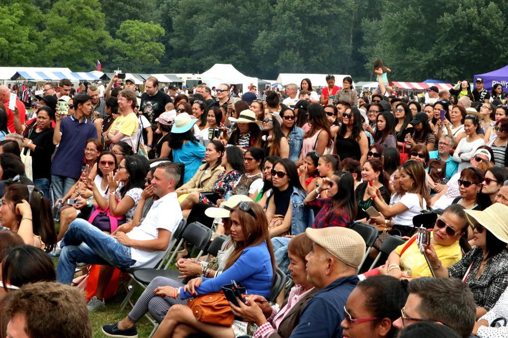 Filipinos in the Netherlands celebrate the 120th Independence of the Philippines in a grand picnic-style with stalls selling Filipino food and products. (Shutterstock photo)