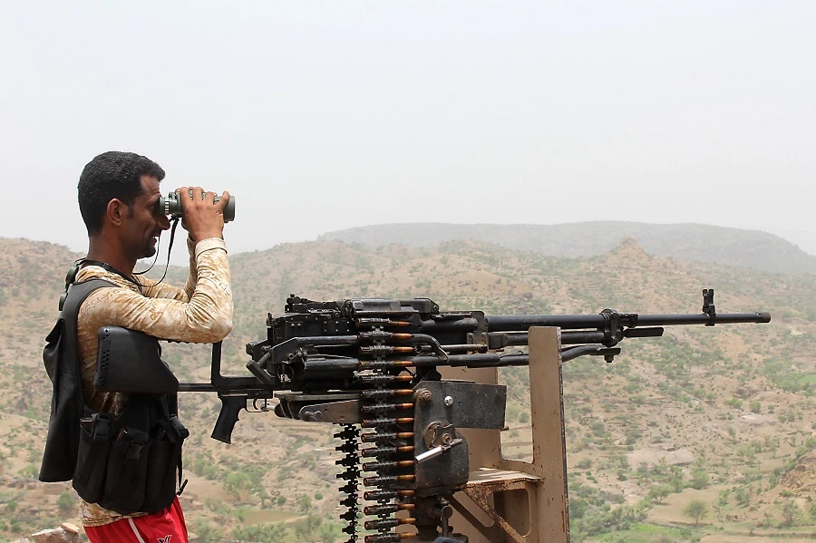 Yemeni forces, backed by the Saudi-led Arab coalition continue to push forward against the Houthi militia, leaving a severe dent in their leadership. (Saleh Al-Obeidi/File/AFP)
