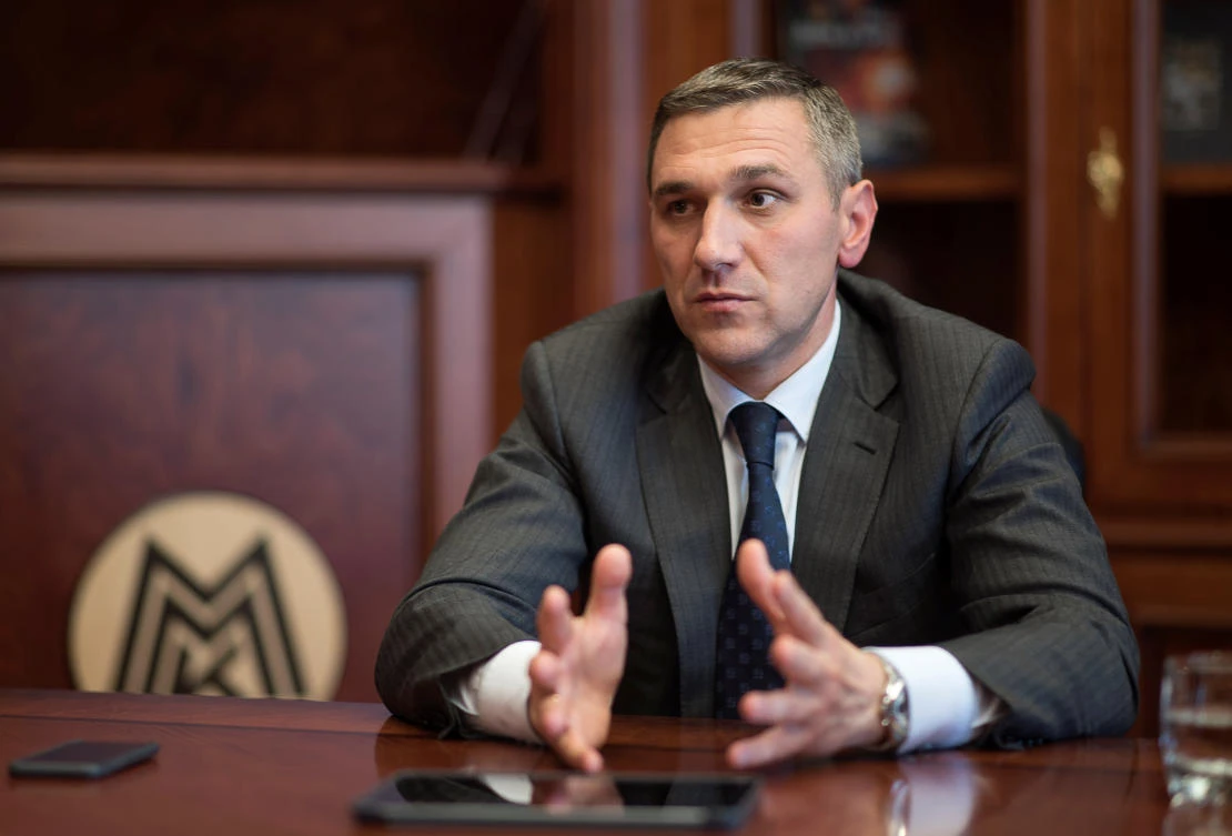 Andrey Eremin, Director for Economics of Russia’s steel producer MMK, said tariffs are not the only Trump policy to affect the company’s strategy. (Reuters/Andrey Kuzmin)