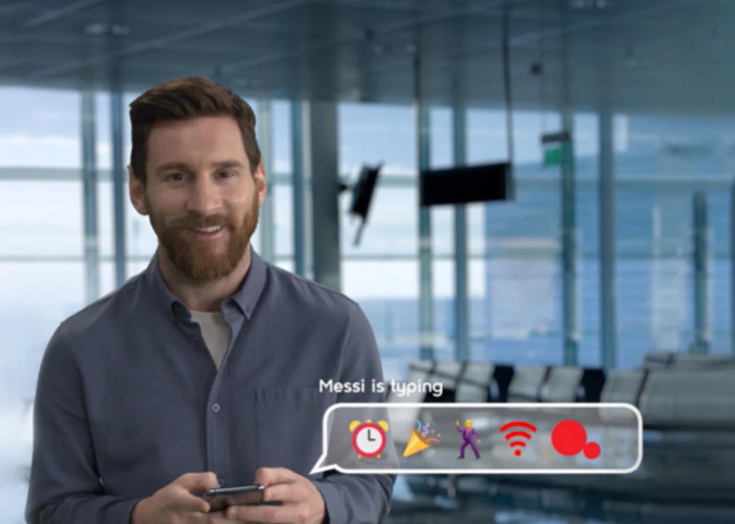 Qatar's Ooredoo needed more than Messi magic to help the phone company through a tough quarter in Indonesia and Algeria. (Courtesy of Ooredoo)