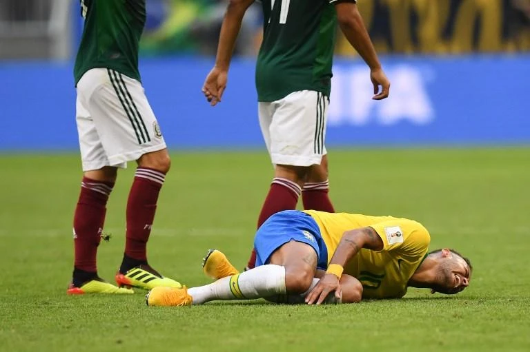 Neymar admits he did overreact to challenges at the World Cup