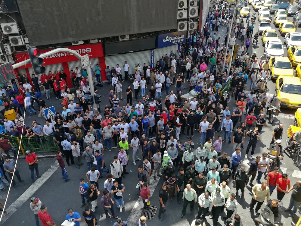 Iran rocked by new protests as economy heads for collapse