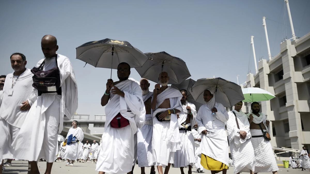 Saudi Arabia’s Ministry of Health said all Hajj pilgrims have, so far, arrived in good health. (AFP)