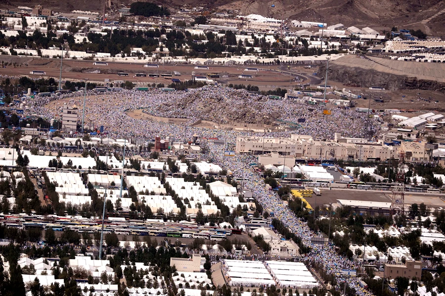 Arafat from the air