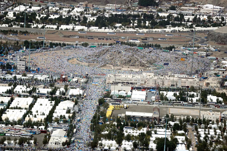 Arafat from the air