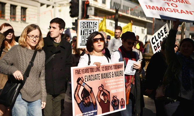 Media muzzled for Pacific summit at ‘Australia’s Guantanamo’