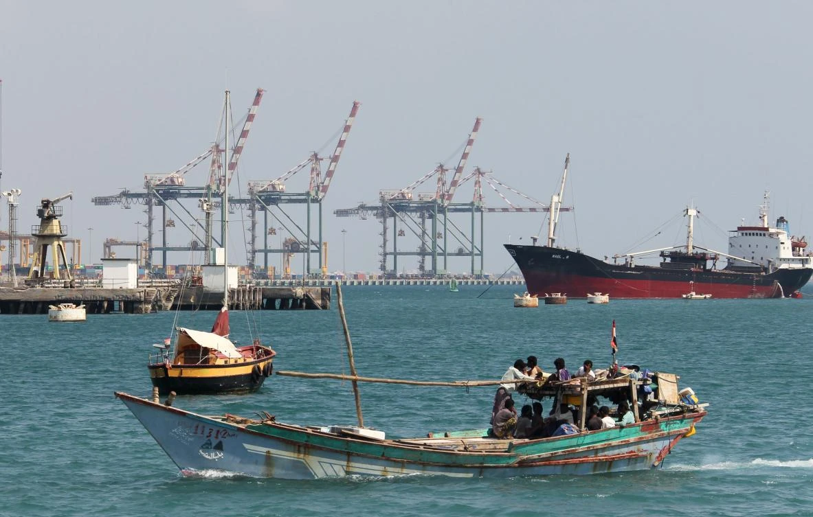 Saudi Arabia temporarily halted all oil shipments through a key waterway after Yemen’s Iran-aligned Houthi rebels attacked two crude vessels. (AFP / Karim Sahib)