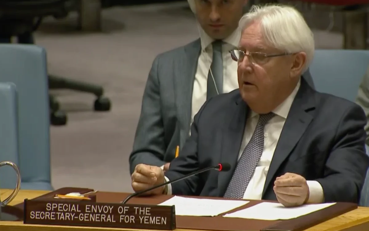 The UN special envoy for Yemen Martin Griffiths plans to invite warring parties to Geneva on Sept. 6 to discuss the framework for peace talks