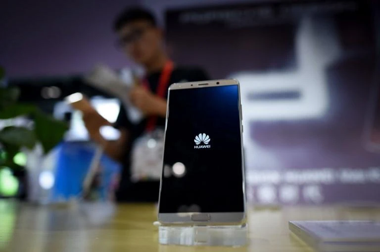 Huawei sold 54.2 million phones for a 15.8 percent market share during the second quarter. (AFP)