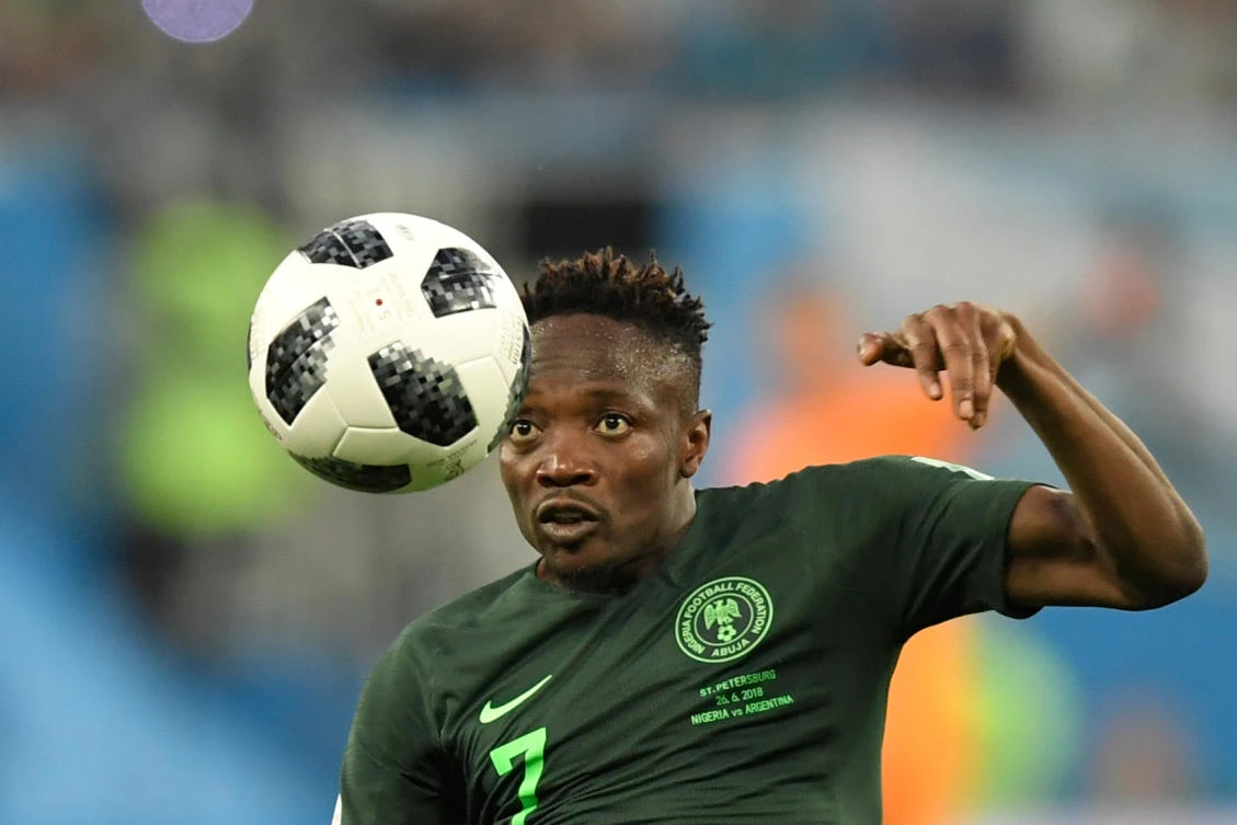 Ahmed Musa has signed a four-year contract with Al-Nassr. (AFP)