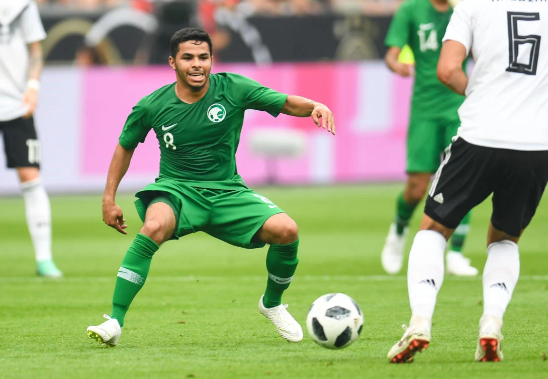 Yahya Al-Shehri cost Al-Nassr €9.8m in 2013. (AFP)