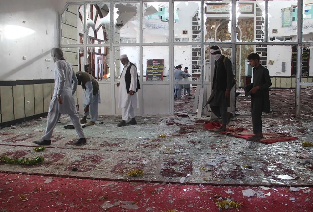 Suicide bombing at mosque in Afghanistan kills at least 29