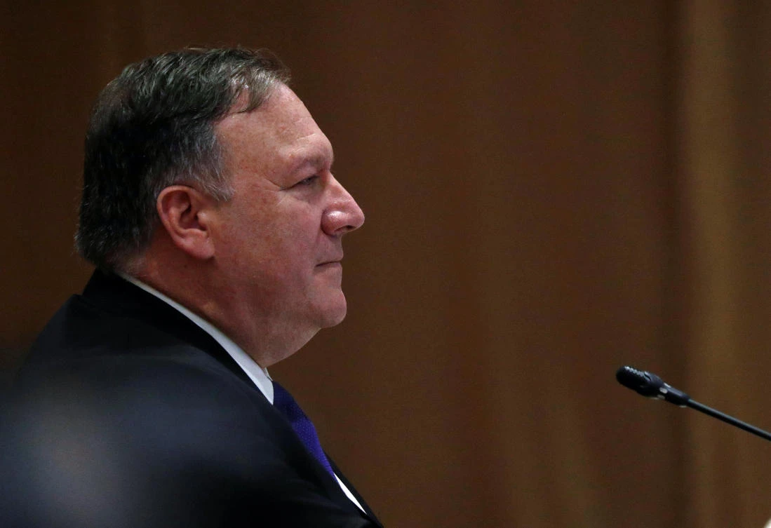 US Secretary of State Mike Pompeo attends an ASEAN-US Ministerial Meeting in Singapore August 3, 2018. (Edgar Su/Reuters)