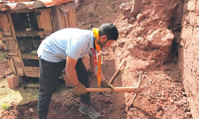 Saudi scouts restoring homes in rural Peru