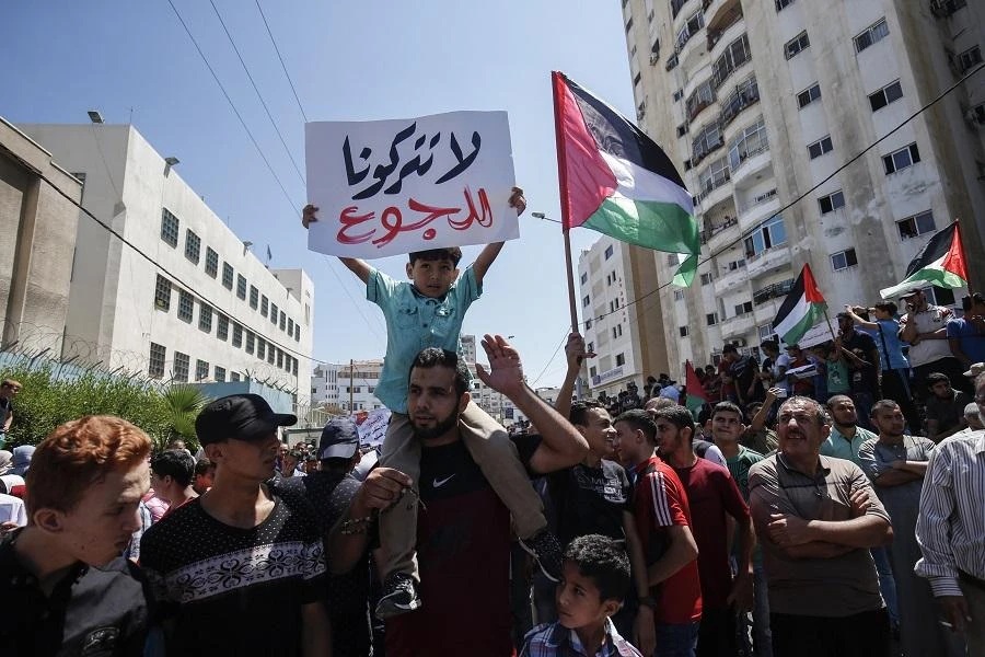 Nabil Shaath, an adviser to Palestinian President Mahmoud Abbas, alleged Sunday that the Trump administration is “pushing to impose facts on the ground, by realizing all of Israel’s demands.” (File photo: AFP)