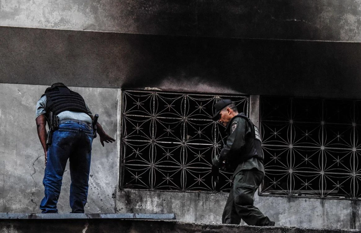 Venezuelan President Nicolas Maduro was unharmed after an exploding drone "attack" interrupted his speech at a military ceremony, the minister of communication Jorge Rodriguez said following the incident. (AFP)