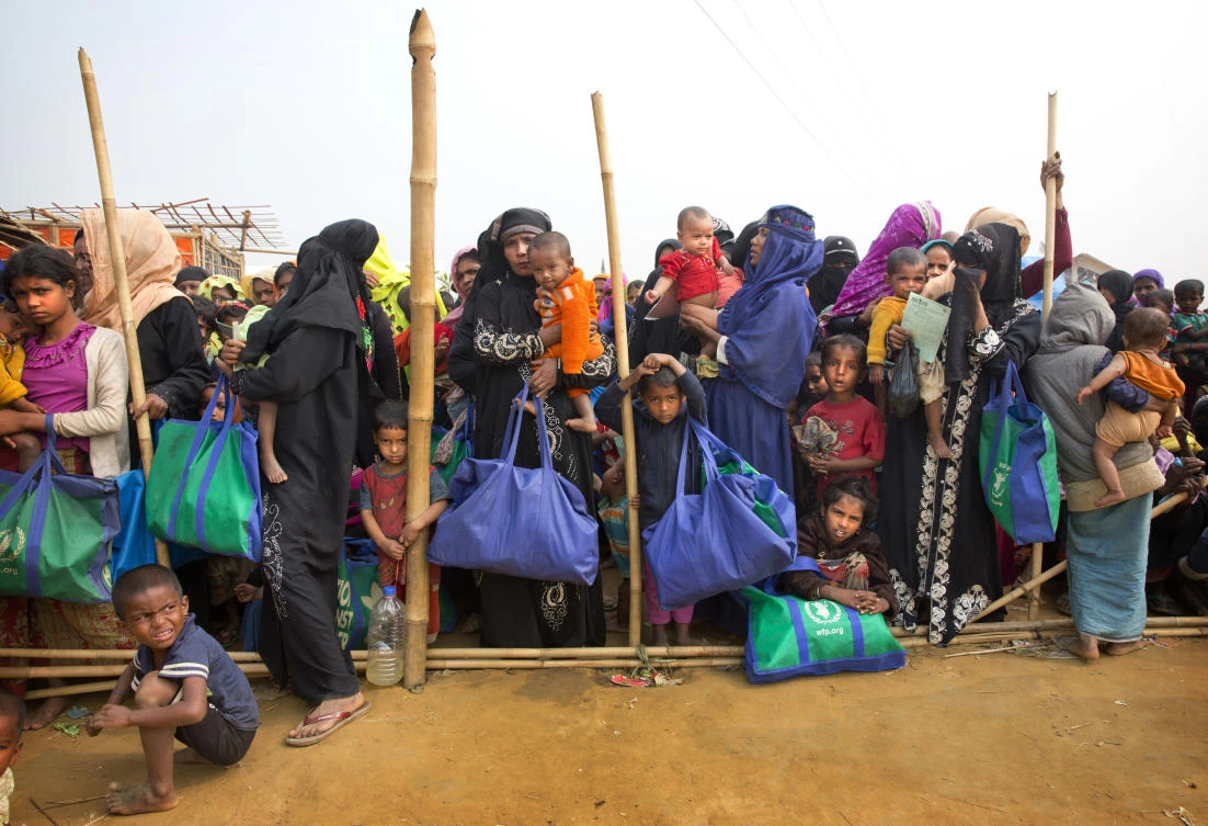 The human rights group Human Rights Watch is calling on Bangladesh’s government to abandon controversial plans to relocate Rohingya refugees to a small, uninhabited island said to be at severe risk of serious flooding. (File photo: Manish Swarup/AP)