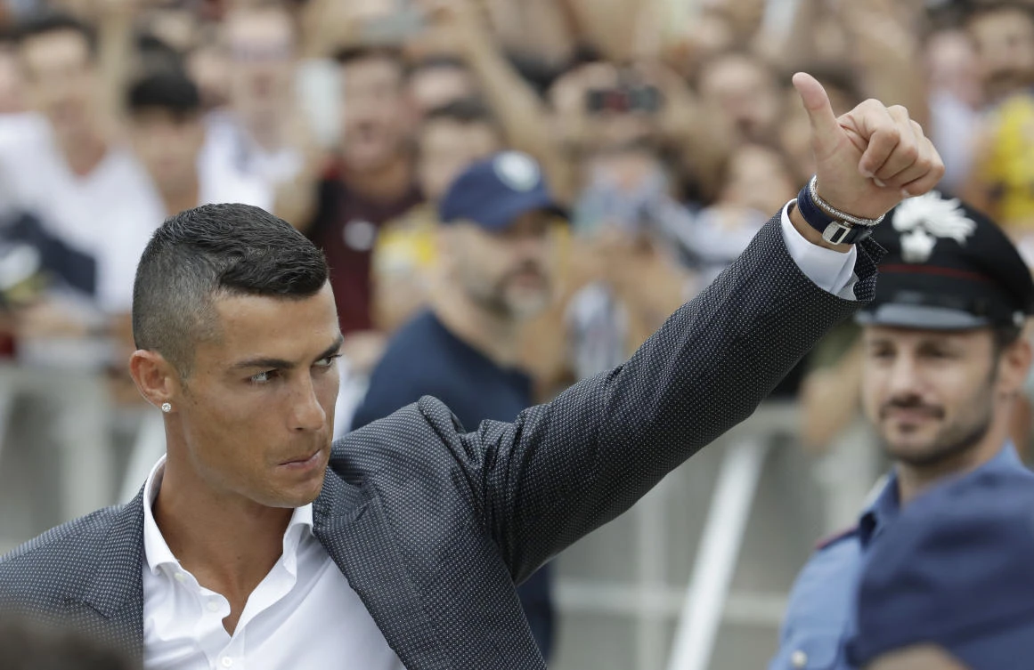 Cristiano Ronaldo will make his Juve debut against Chievo on Aug. 18. (AFP)