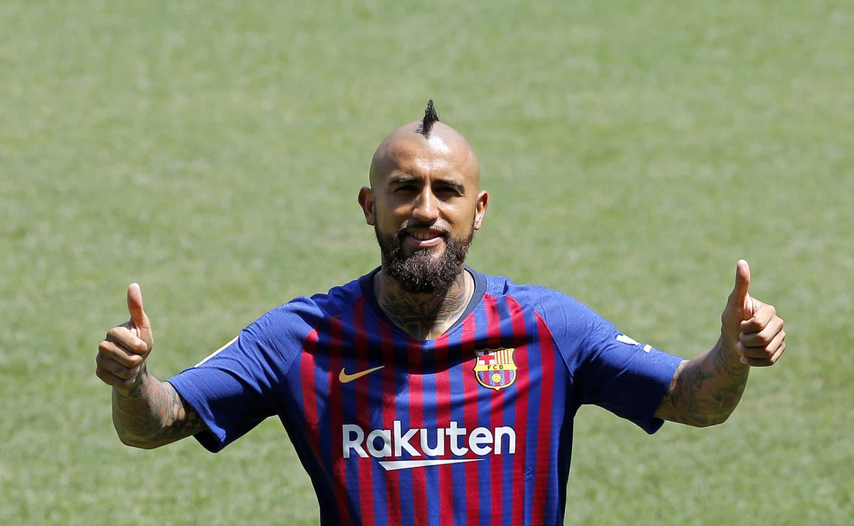 Barcelona new boy Arturo Vidal wants to win three Champions League titles in three years