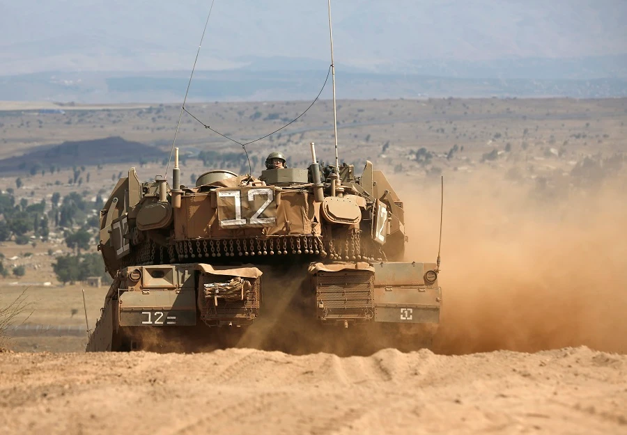 Israeli military said it had retaliated against gunfire aimed at its troops by militants. (File photo: AFP)