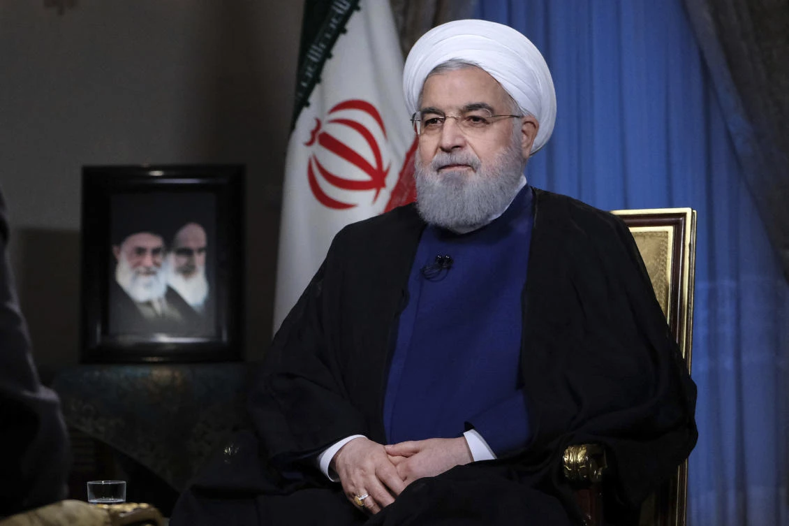 The US is bracing for cyberattacks Tehran could launch in retaliation for sanctions President Donald Trump has slapped back on Iran, cybersecurity and intelligence experts warn (Iranian Presidency Office via AP)