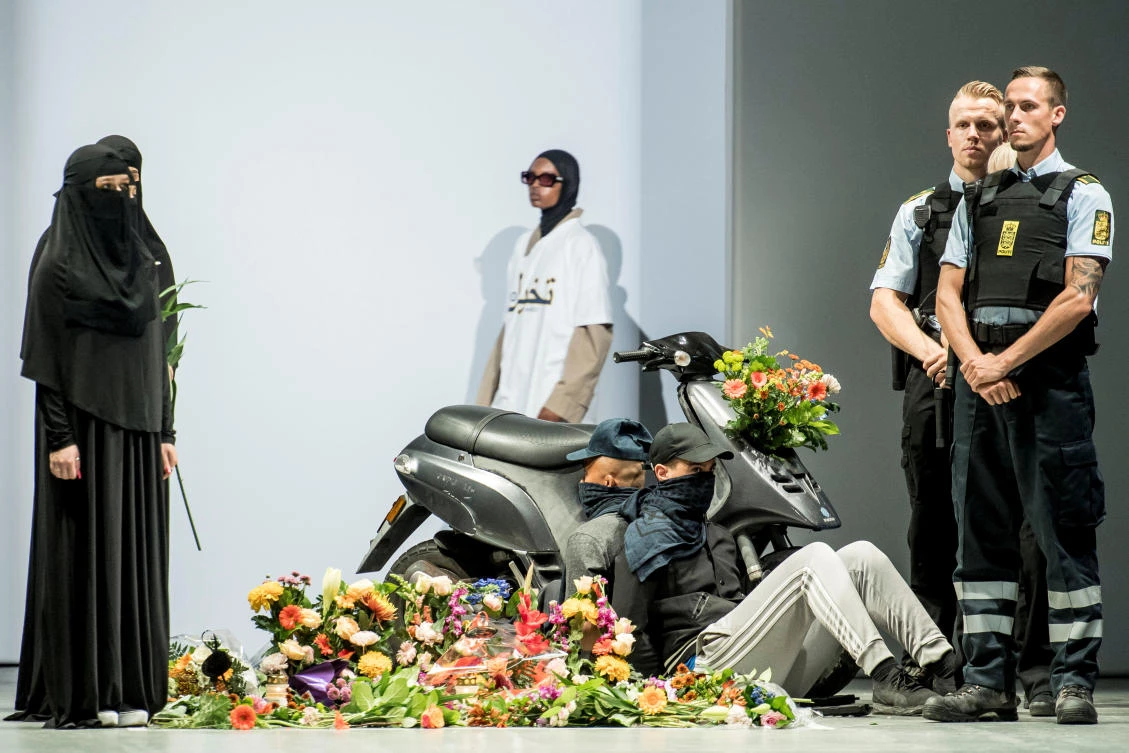 MUF10 fashion show in Copenhagen, Denmark August 8, 2018. (Reuters)