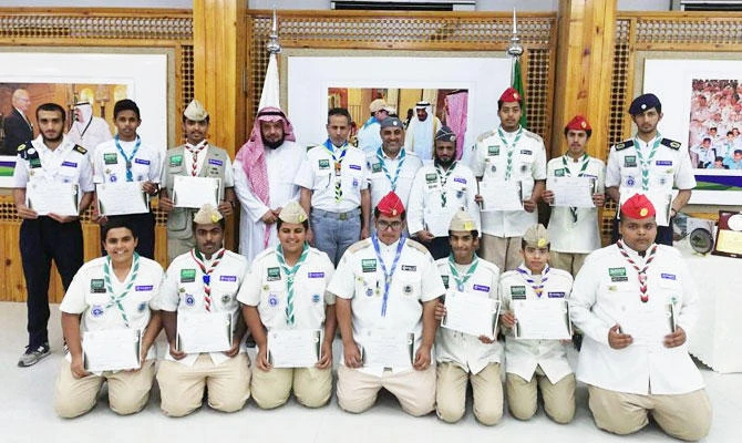 Saudi scouts begin participation in Poland camp