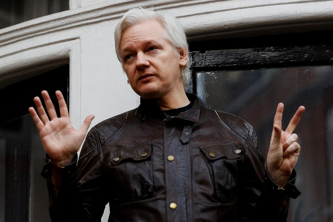 Assange has been living in the Ecuadorean embassy since he was granted asylum in 2012 to avoid extradition to Sweden to face questions about allegations of sex crimes. (Reuters)