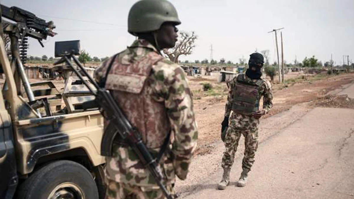 Nigerian armed forces came under attack from Boko Haram at Garunda village in Borno State. (AFP)